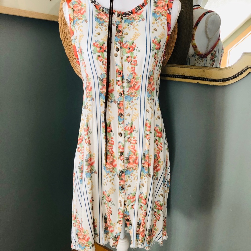 Aratta Silent Journey Peasant Dress